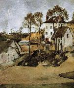 Paul Cezanne doctor s house oil painting reproduction